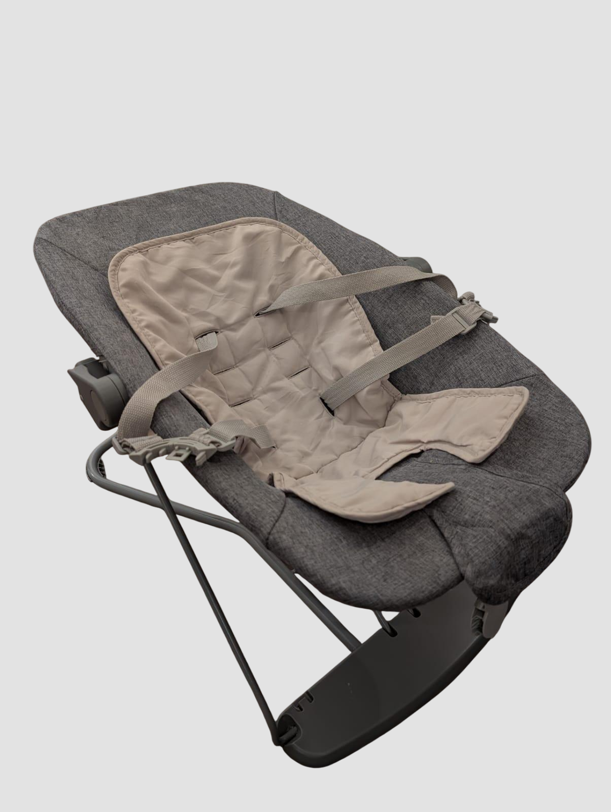 my baby lou Kinderwippe Dunkelgrau und Beige
