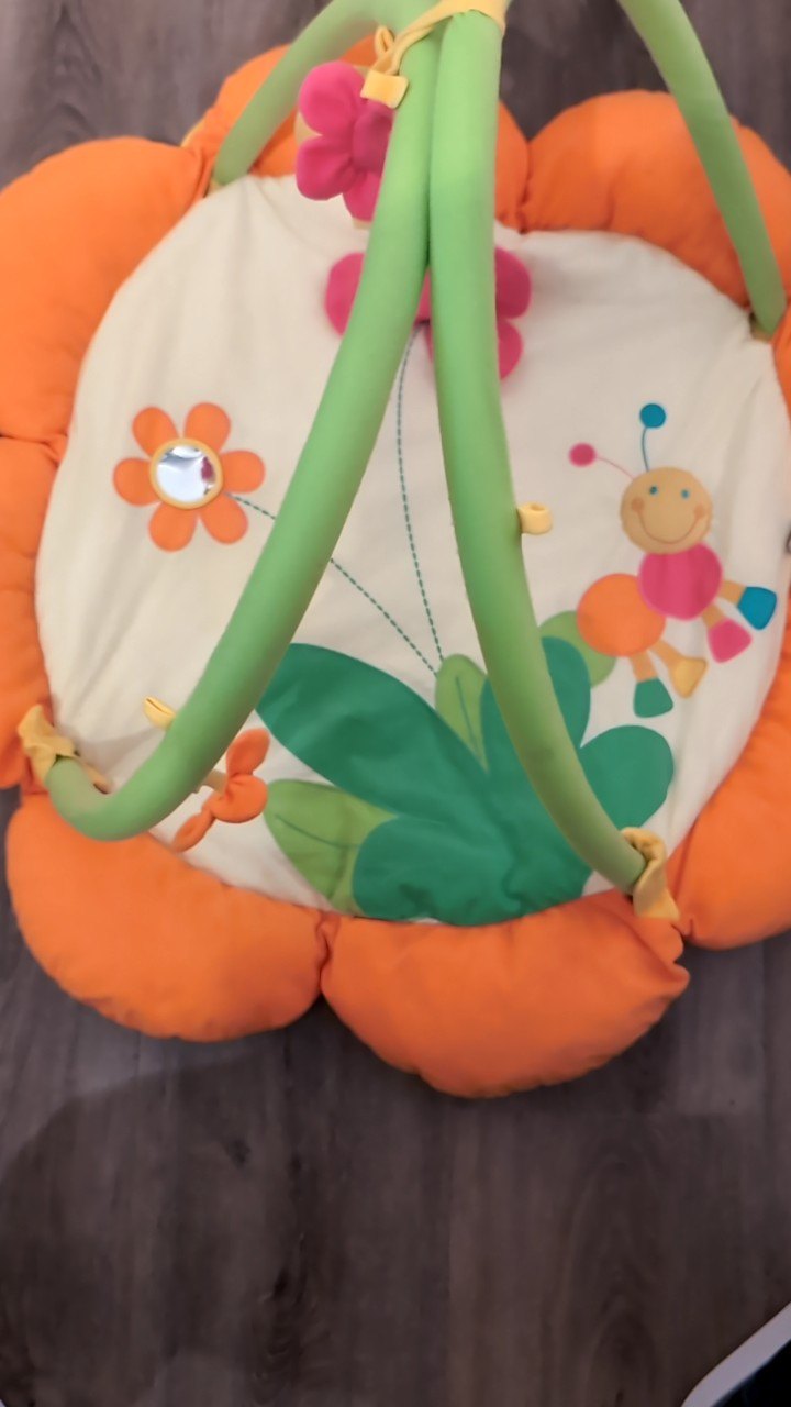 Spielbogen Bunt mit Krabbeldecke