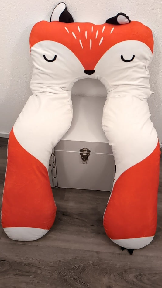 KomfortKissen™ Kids ergonomisches Kinder-Körperkissen mit Fuchs-Design. 