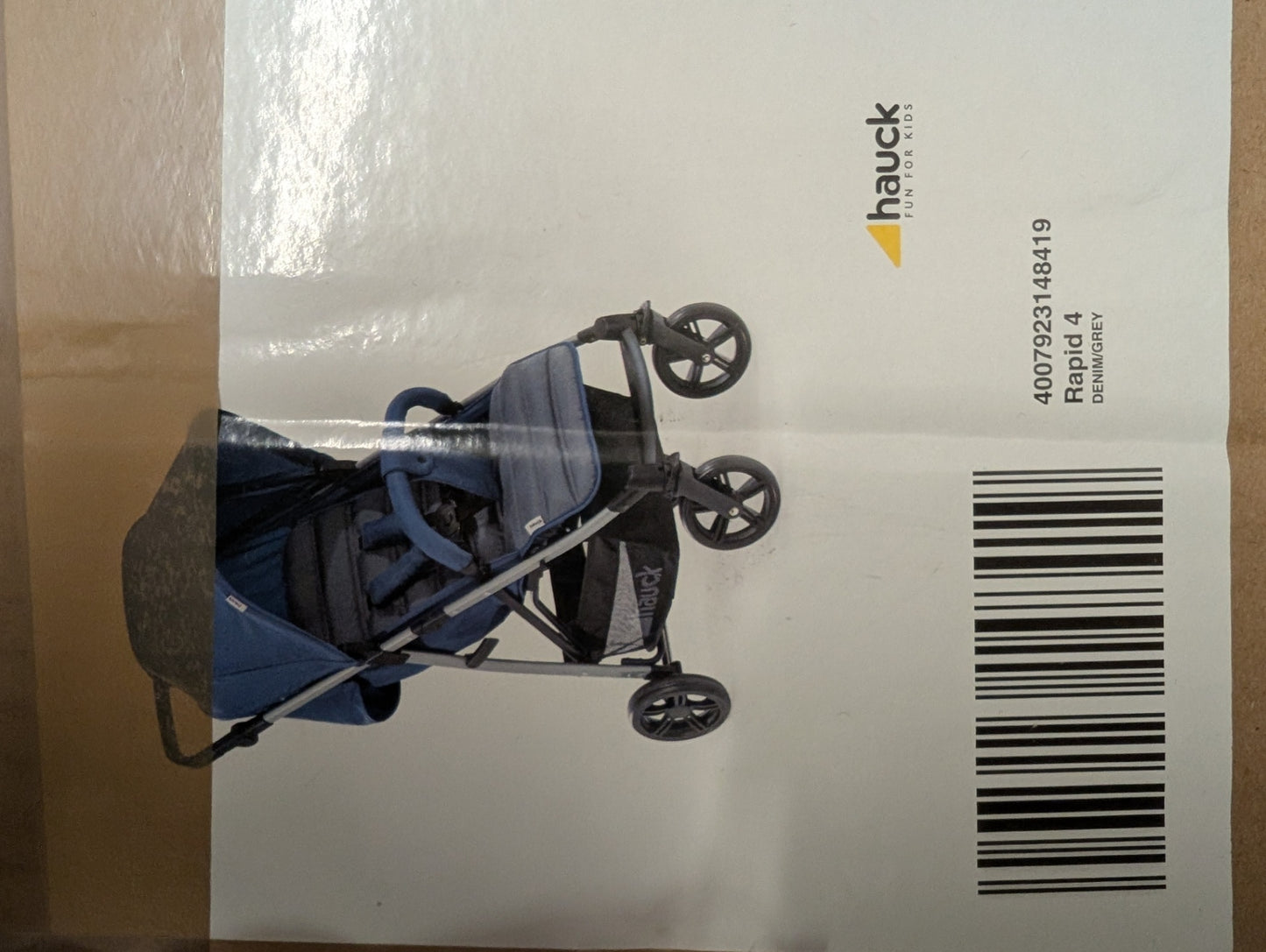 Hauck Kinderwagen denymgrey