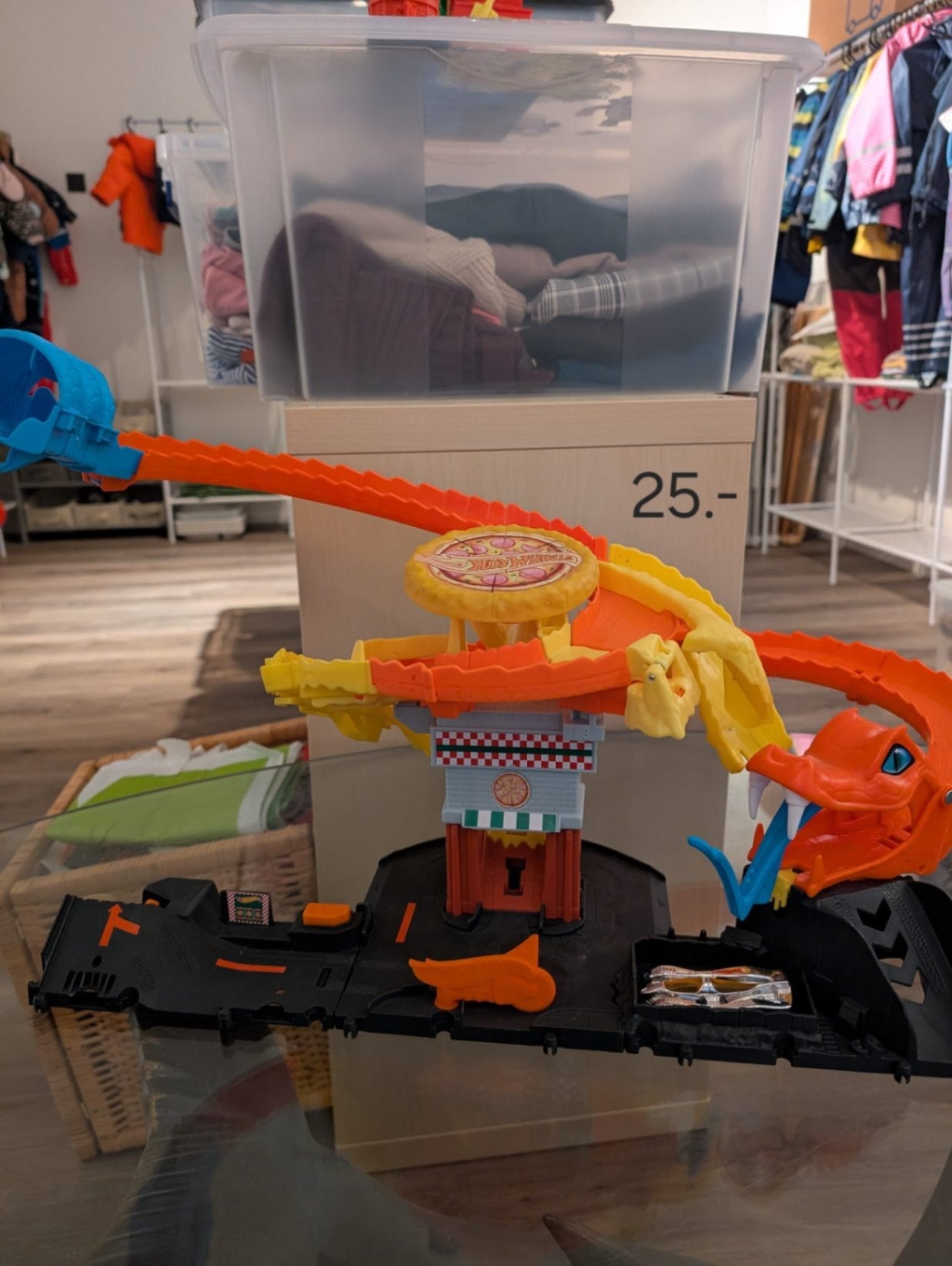 Hot Wheels City Cobra Slam Pizza Attack Spielzeug