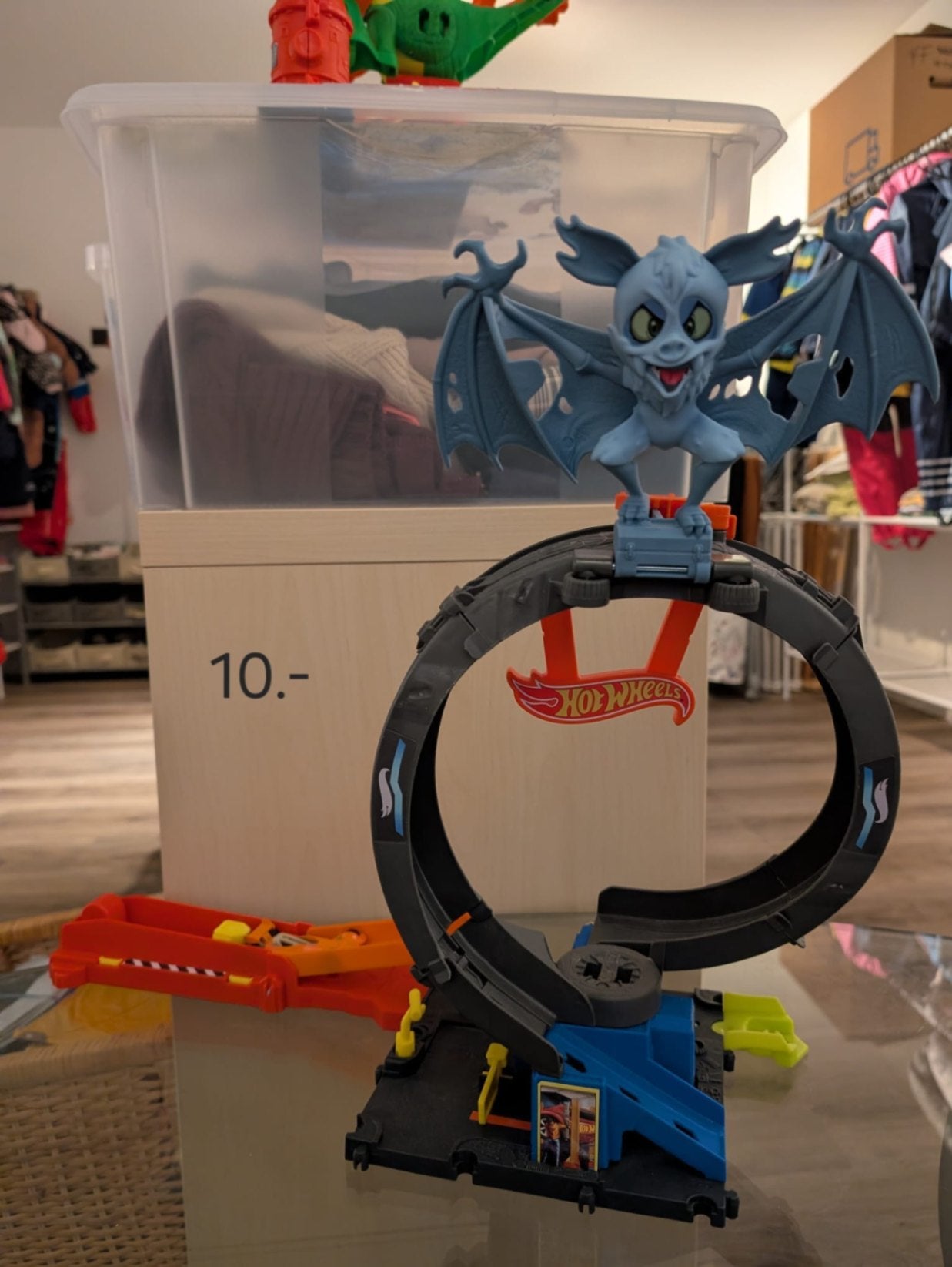 Hot Wheels, Ciry Let's Race Bahn, Bat Loop Attack
